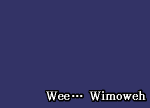 Wee Wimoweh