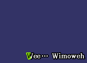 Wee Wimoweh