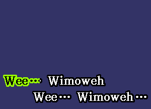 W Wimoweh

coo Wimoweh coo