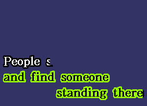 People 5
mil ma
aim