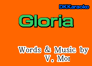 E22233

Cc-iler'a

Words 8L Music by
V. M01