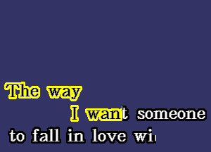 to fall in love Win