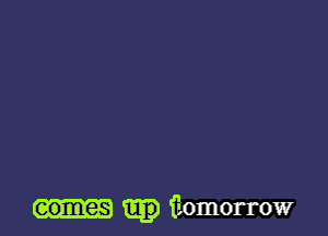 iiomorrow