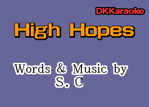 High Hopes

WWW
806.13