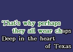 mm...-
mamudhaps

Deep in the heart
of Texas