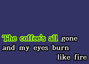 Trig Em .gone

and my eyes burn
like fire