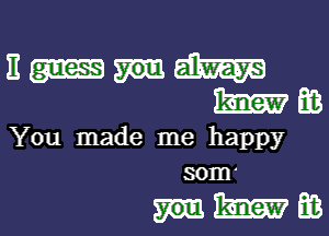 Egmnm
mm

You made me happy
som

submit?