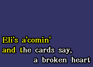 Elfs abomin'
and the cards say,
a broken heart