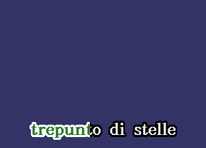 Mo di stelle