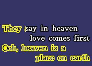 m zsay in heaven

love comes first

umma
mm