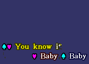 Q You know i?
Baby 9 Baby