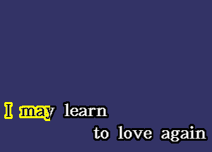 Emlearn

to love again