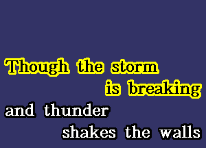 WWW
69m

and thunder
shakes the walls