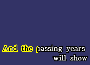 i539 massing years
Will show