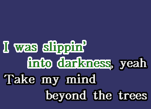 11w

yeah
Take my mind
beyond the trees