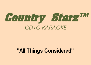 (63mm? gtaizm

CD143 KA PA OKE

All Things Considered