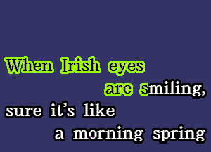 WWW

Emiling,
sure ifs like
a morning spring