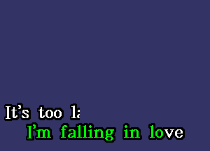 1133 too 12
Fm falling in love