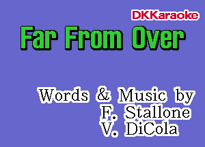 DKKaraoke

Far Ime 0V8?
