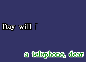 Day Will I

agitate