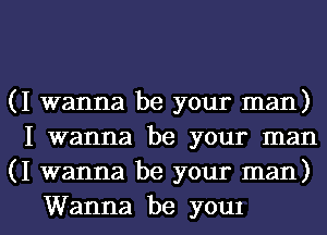 (I wanna be your man)
I wanna be your man
(I wanna be your man)

Wanna be youl l