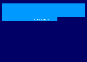 Rosanna