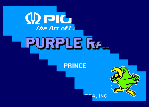 (U2 FDIID

7718 Art ofE1..-.

PURPLE REL-

PRINCE