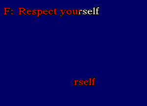 rself