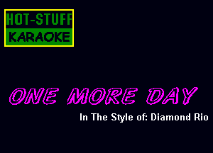 In The Style ofz Diamond Rio