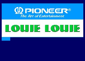 PIONEER

ELQDELUIJEE ELQDELUIJEE