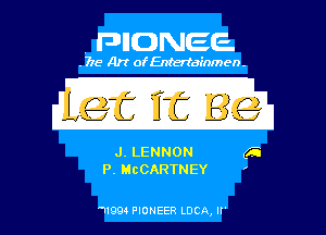 PIGNEE

WON PIONEER LUCA, ll