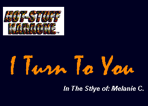 WW 7451 Vm

In The S(Iye of.- Meiam'e C.