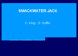 SMAC KWATER JAC K

C ng- G Goffm