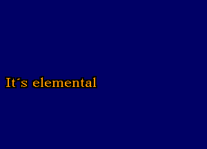 IFS elemental