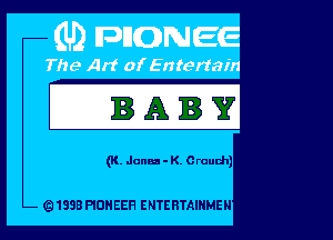 (K. Janna - K. Grand!)

G1333 PIONEER ENTE BTAIHMEN