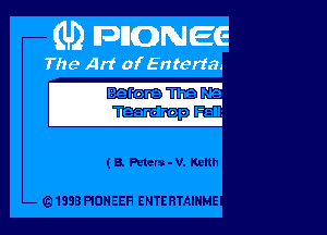 m Ne
Falk

(B. Ptters - V. Kclth

Q 1933 PIONEER ENTERTAINME