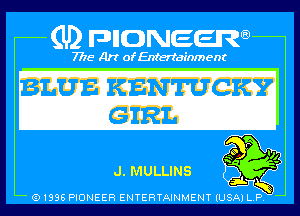 d1, MULLINS
91995 PIONEER ENTERTAINMENT