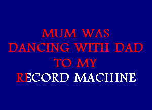 SCORD MACHINE