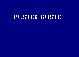 BUSTER BUSTEI