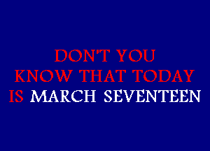 MARC H SEVENTEEN