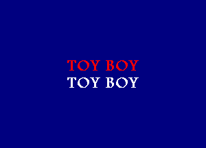 TOY BOY