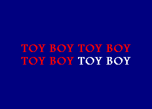 TOY BOY