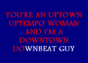 WNBEAT GUY