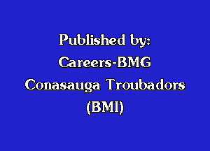 Published byz
Careers-BMG

Conasauga Troubadors
(BMI)