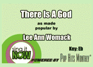 EHEGEEEIEEE

as made
popular by

mm Ann
X new m
87 1'1 11I H111 1111111111