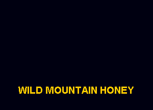 WILD MOUNTAIN HONEY