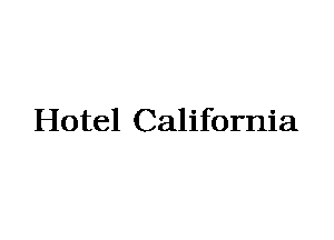 Hotel California