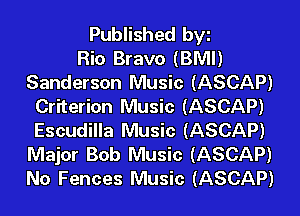 Published byi
Rio Bravo (BMI)
Sanderson Music ...

IronOcr License Exception.  To deploy IronOcr please apply a commercial license key or free 30 day deployment trial key at  http://ironsoftware.com/csharp/ocr/licensing/.  Keys may be applied by setting IronOcr.License.LicenseKey at any point in your application before IronOCR is used.