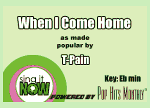 WUQIEGEEIEB

as made
popular by

MD

.- w) Ham En mln
mm W11 Hm MIIIIIHW