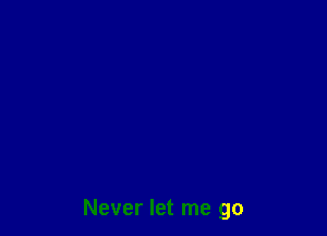 Never let me go